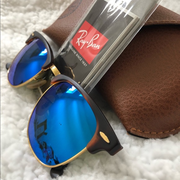 Ray-Ban Clubmaster Flash Lenses Sunglasses main image 4